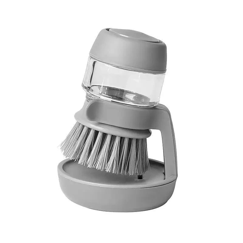 Escova de louça com dispensador de sabão