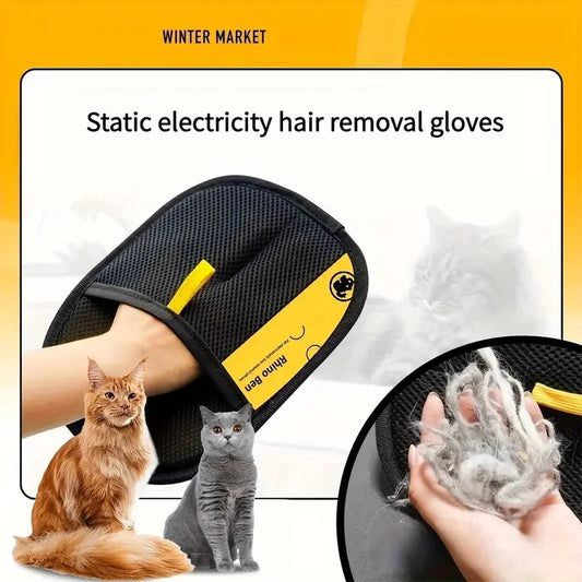 Kit de 2 Luvas antiestática para pelos de animais de estimação